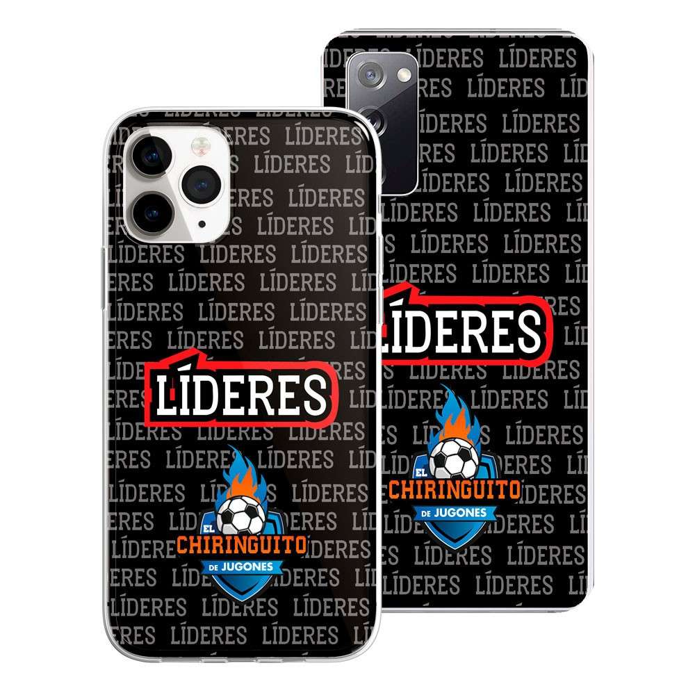 Funda Oficial El Chiringuito De Jugones - Líderes Letras Grises