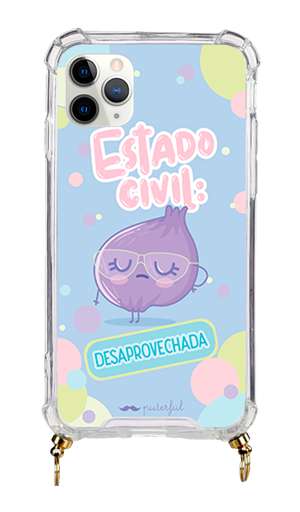 Funda Móvil Silicona Colgante Diseño Puterful - Estado Civil: Desaprovechada
