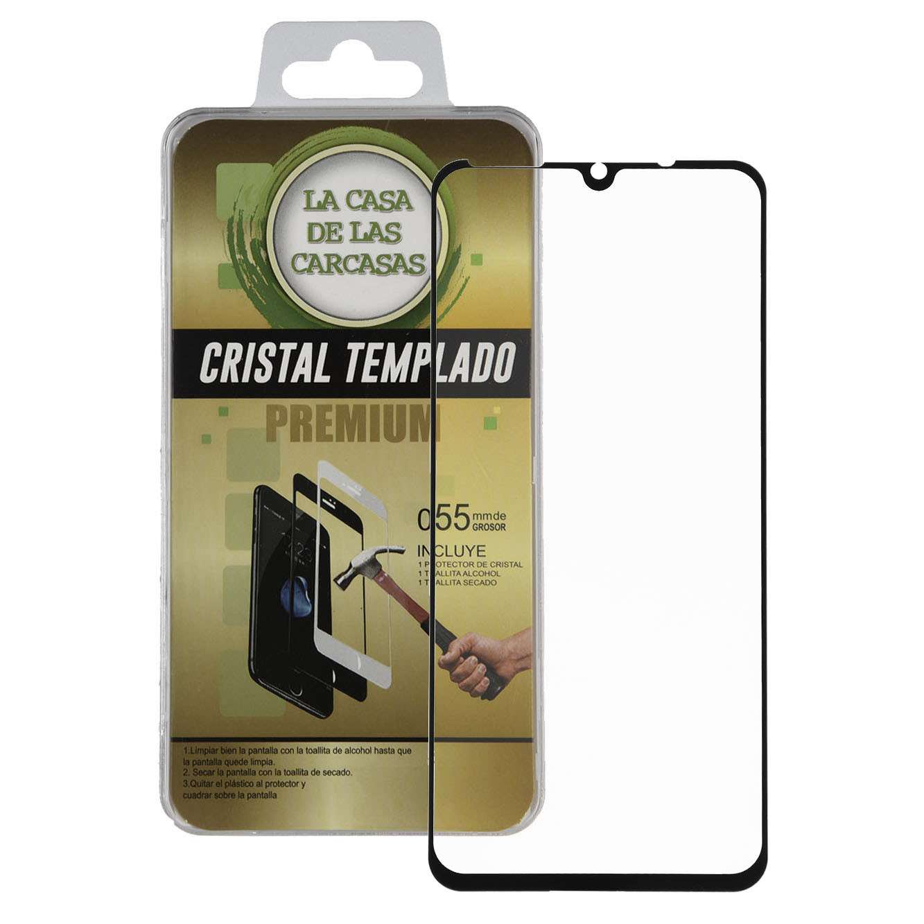 Cristal Templado Completo para Xiaomi Mi 9 lite