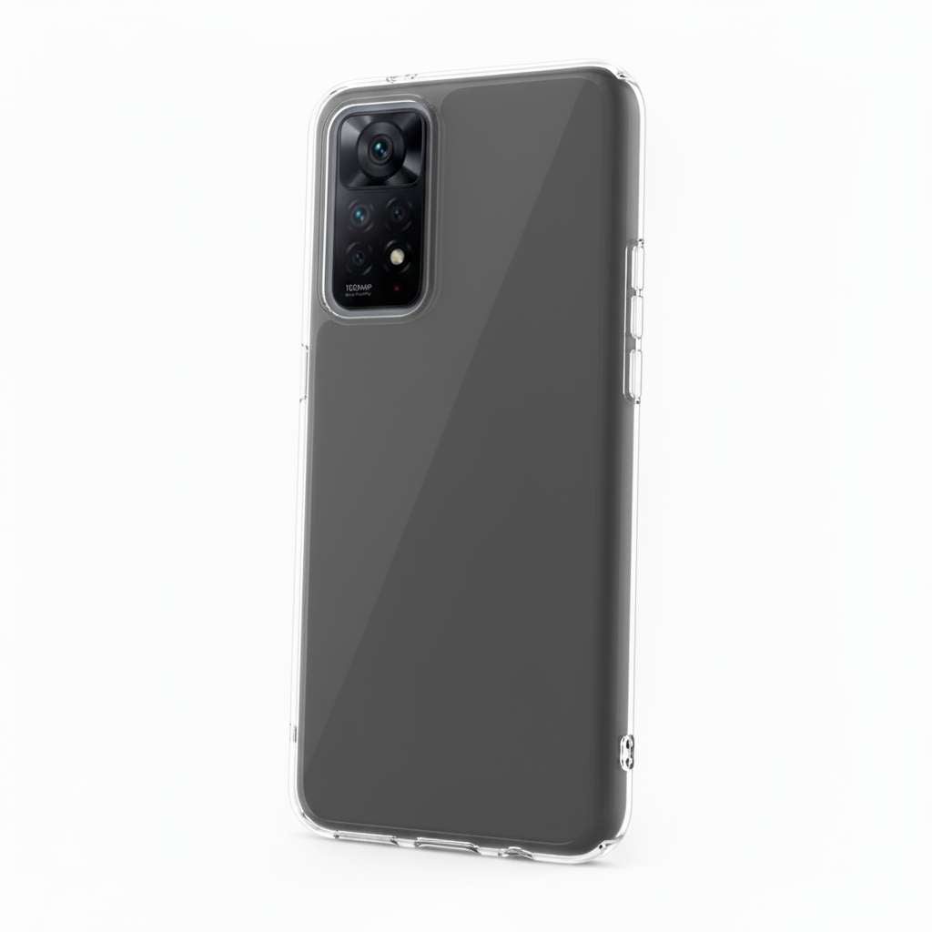 Funda Silicona Transparente para Xiaomi Redmi Note 11 4G