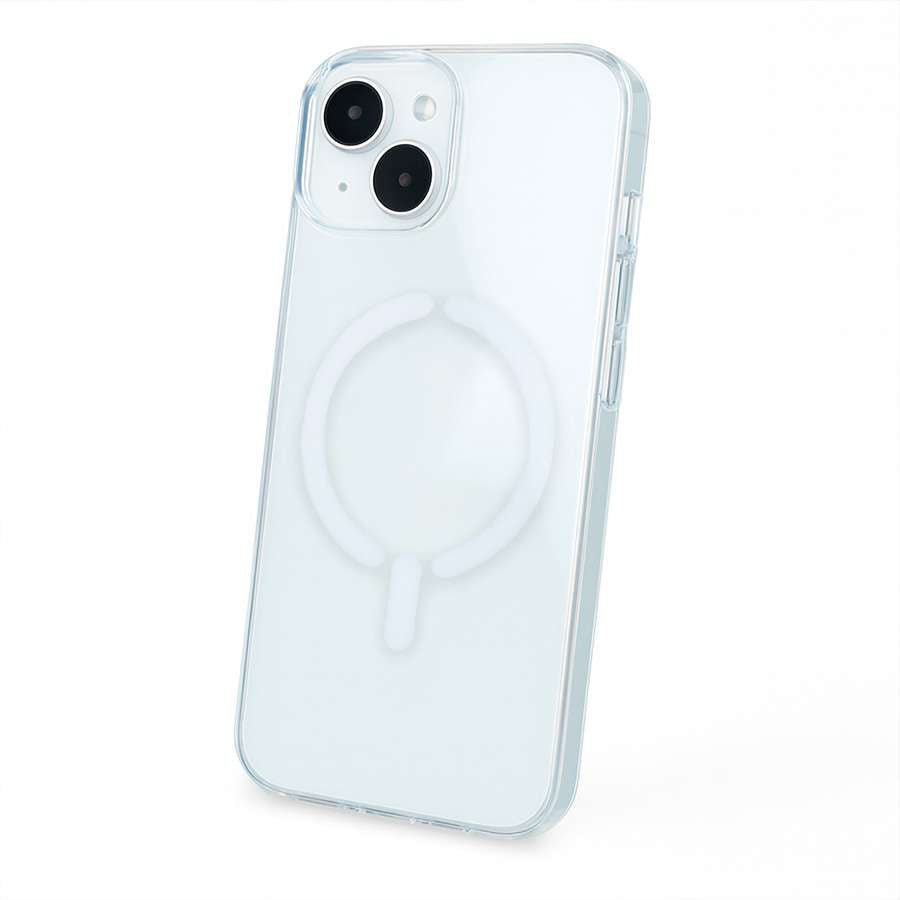 Funda Transparente Logo Compatible con Magsafe para iPhone 13