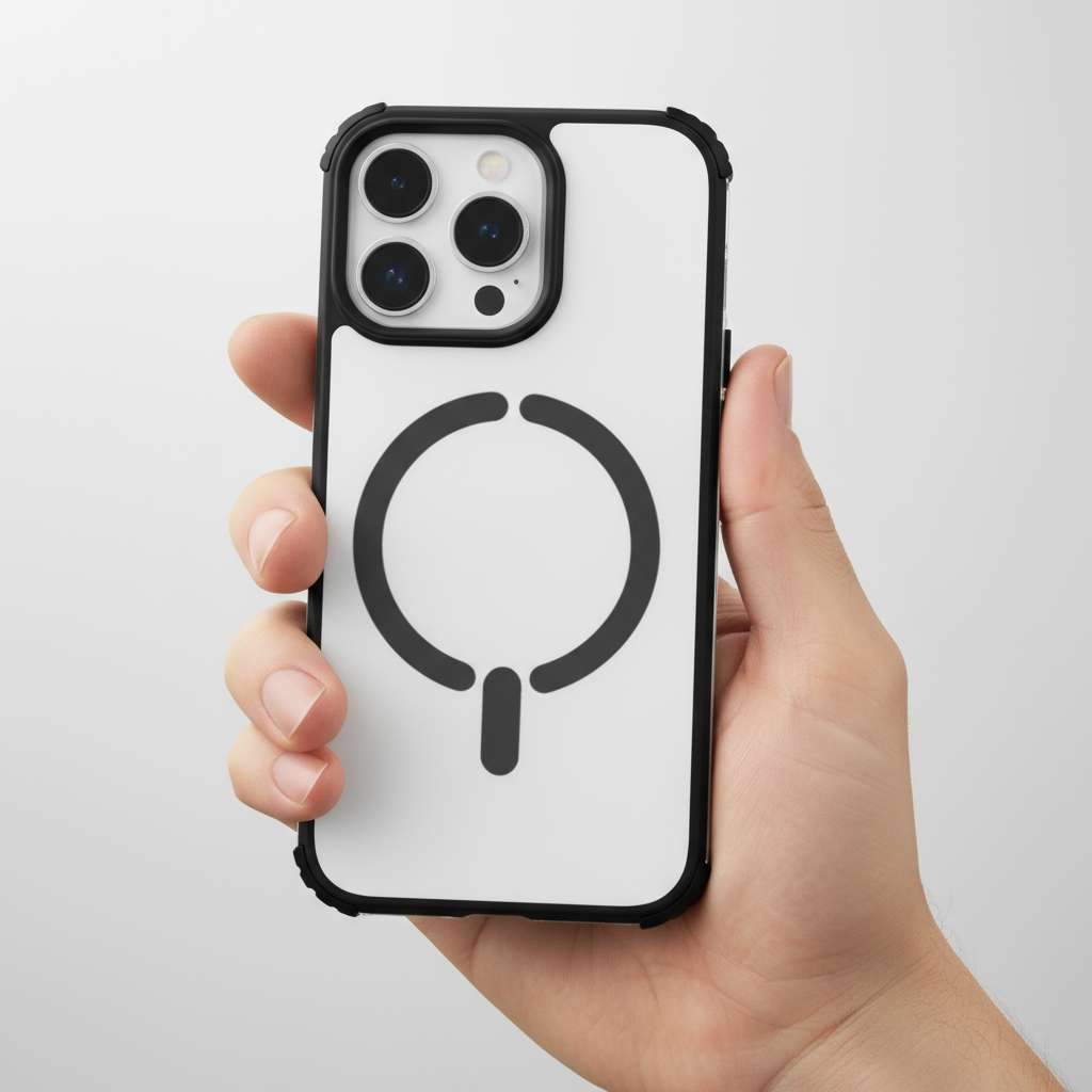 Funda Bumper Compatible con Magsafe para iPhone 15 Pro Max