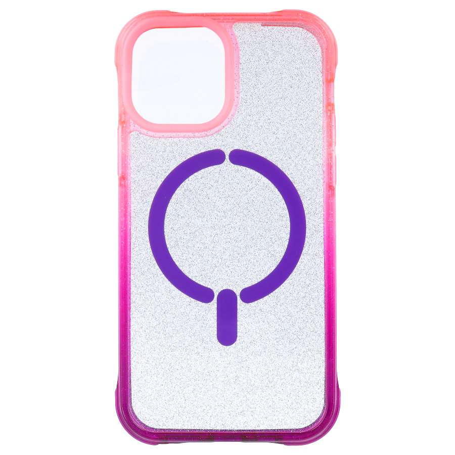 Funda Bumper Reforzada Degradada compatible con MagSafe para iPhone 14 Plus