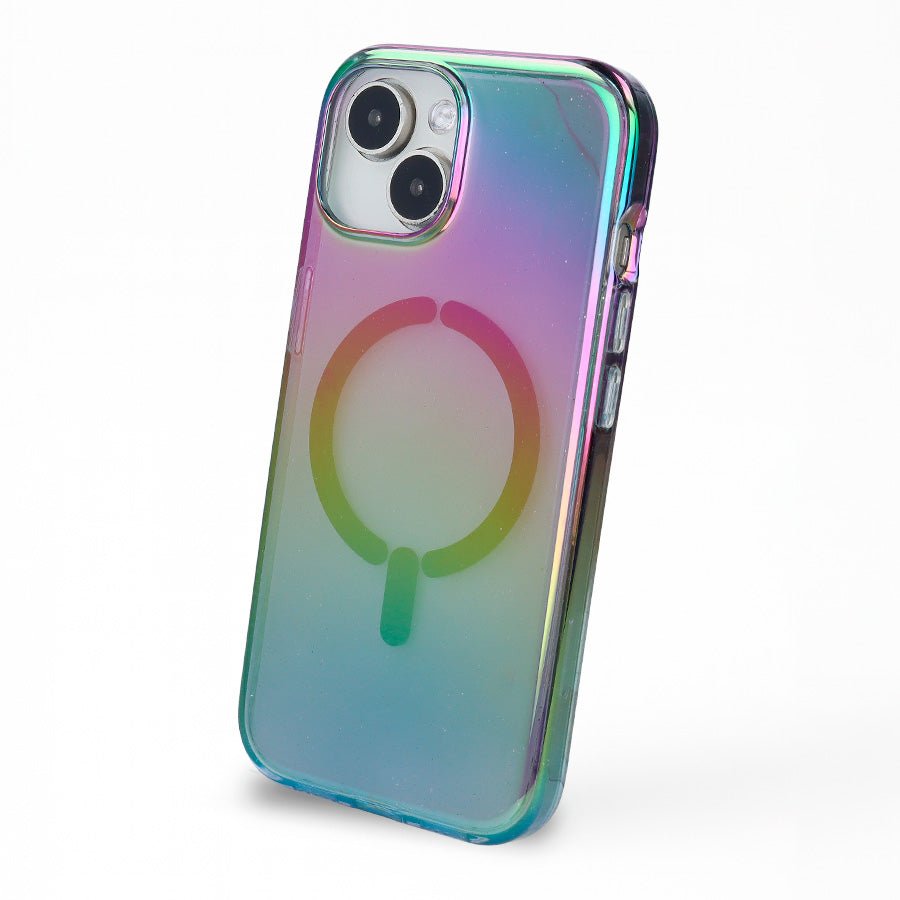 Funda Purpurina Compatible con MagSafe para iPhone 14 Plus