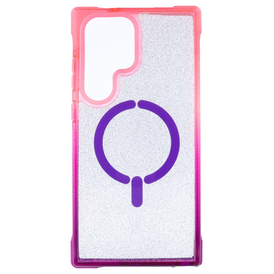 Funda Bumper Reforzada Degradada compatible con MagSafe para Samsung Galaxy S23 Ultra
