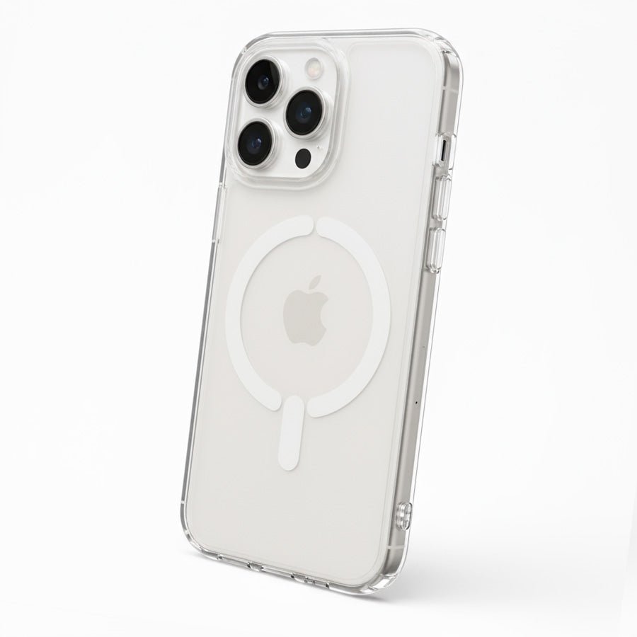 Funda Transparente Antiyellow Compatible con MagSafe para iPhone 16 Pro Max
