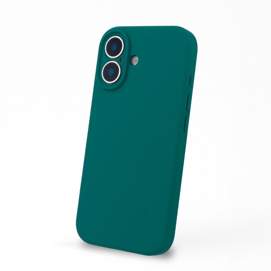 Funda Ultra suave con Cubre cámara para iPhone 16 Plus