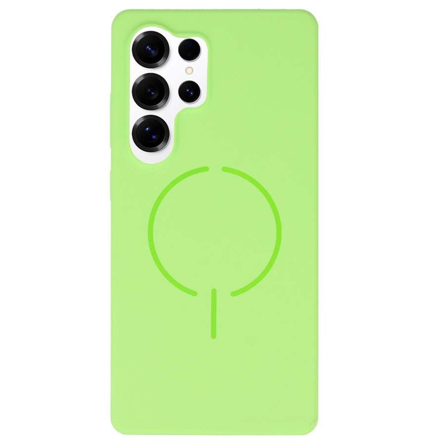 Funda Ultra Suave compatible con Magsafe para Samsung Galaxy S25 Ultra
