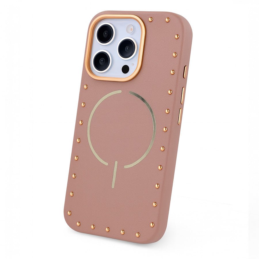 Funda Tachas Compatible con MagSafe para iPhone 14 Pro Max