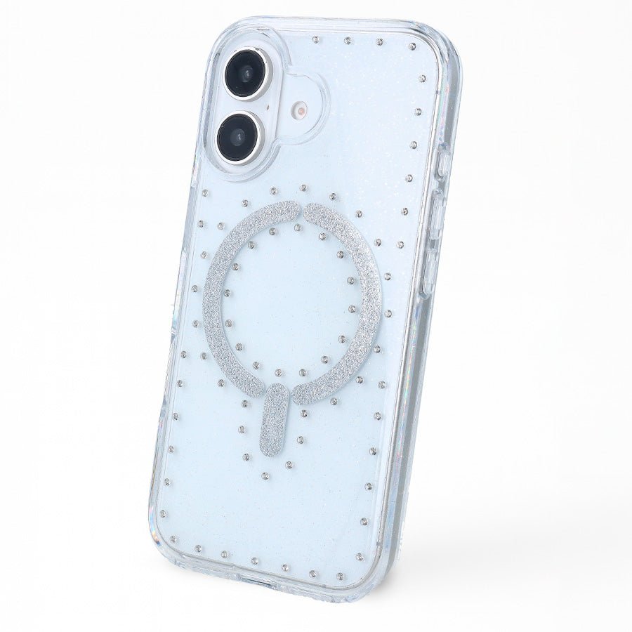 Funda Brillantes Glitter Compatible con MagSafe para iPhone 17