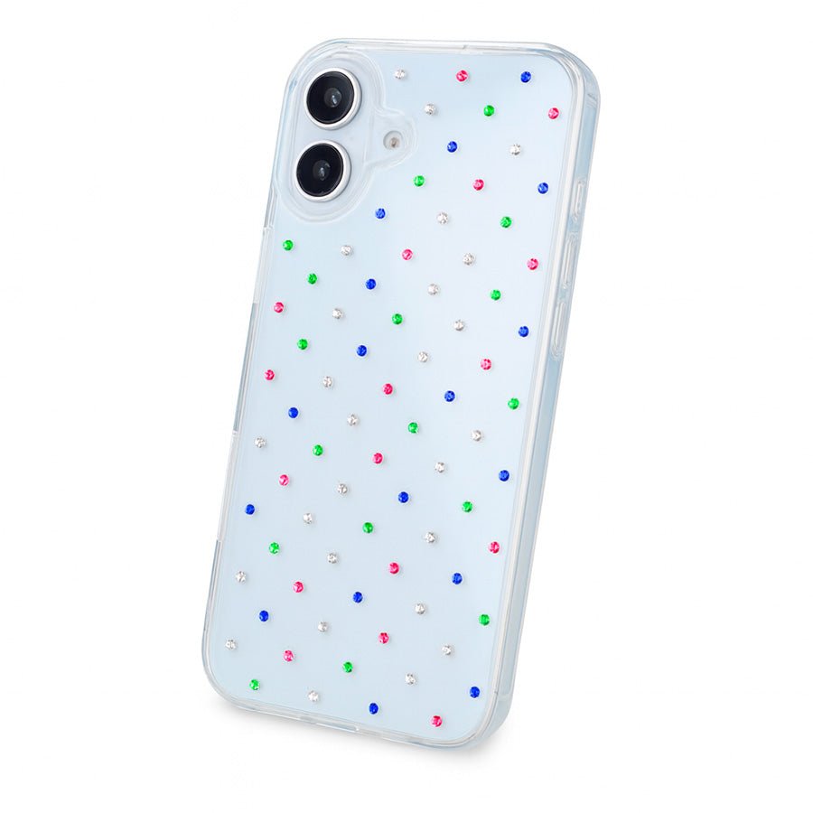 Funda Brillantes Multicolor para iPhone 16 Plus
