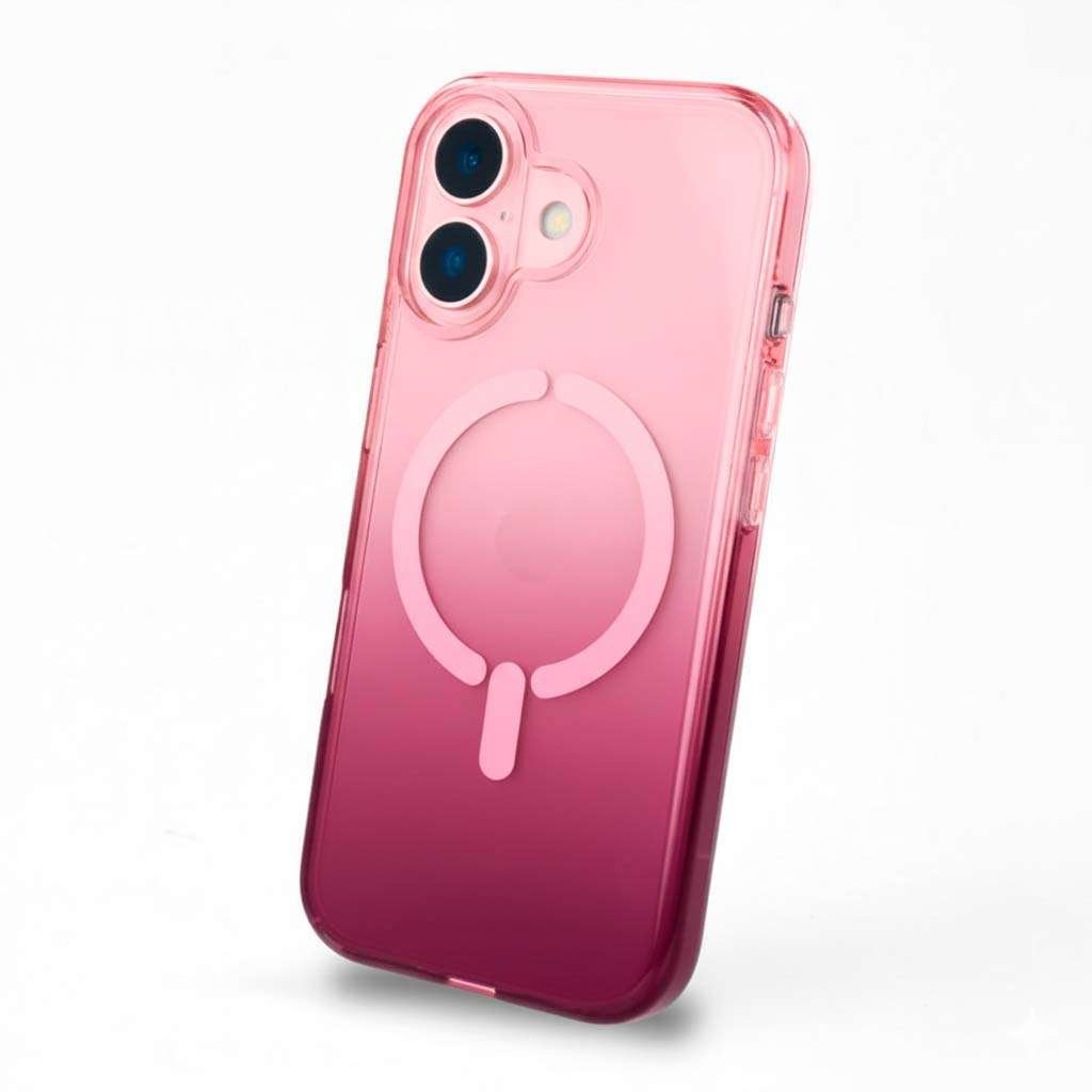 Funda Antiyellow Degradada Compatible con Magsafe para iPhone 17