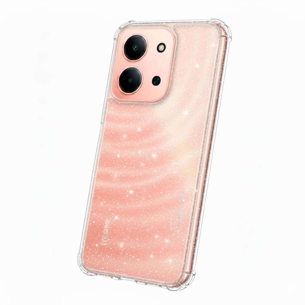Funda Purpurina para Xiaomi Redmi 15C