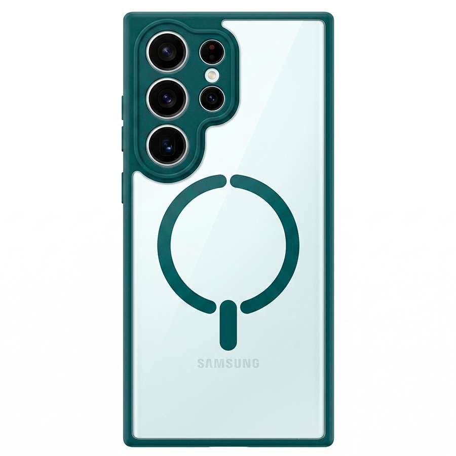 Funda Bumper Compatible con Magsafe con Cubre cámara para Samsung Galaxy S26 Ultra
