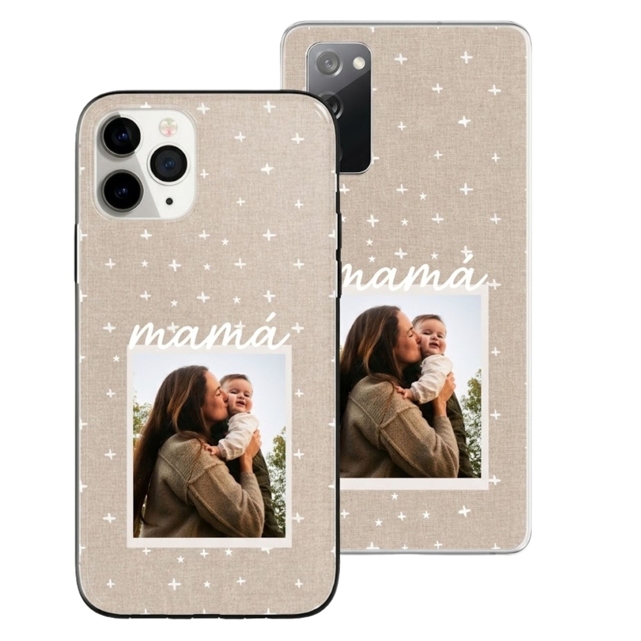 Funda Personalizada - Foto Con Fondo De Estrellas